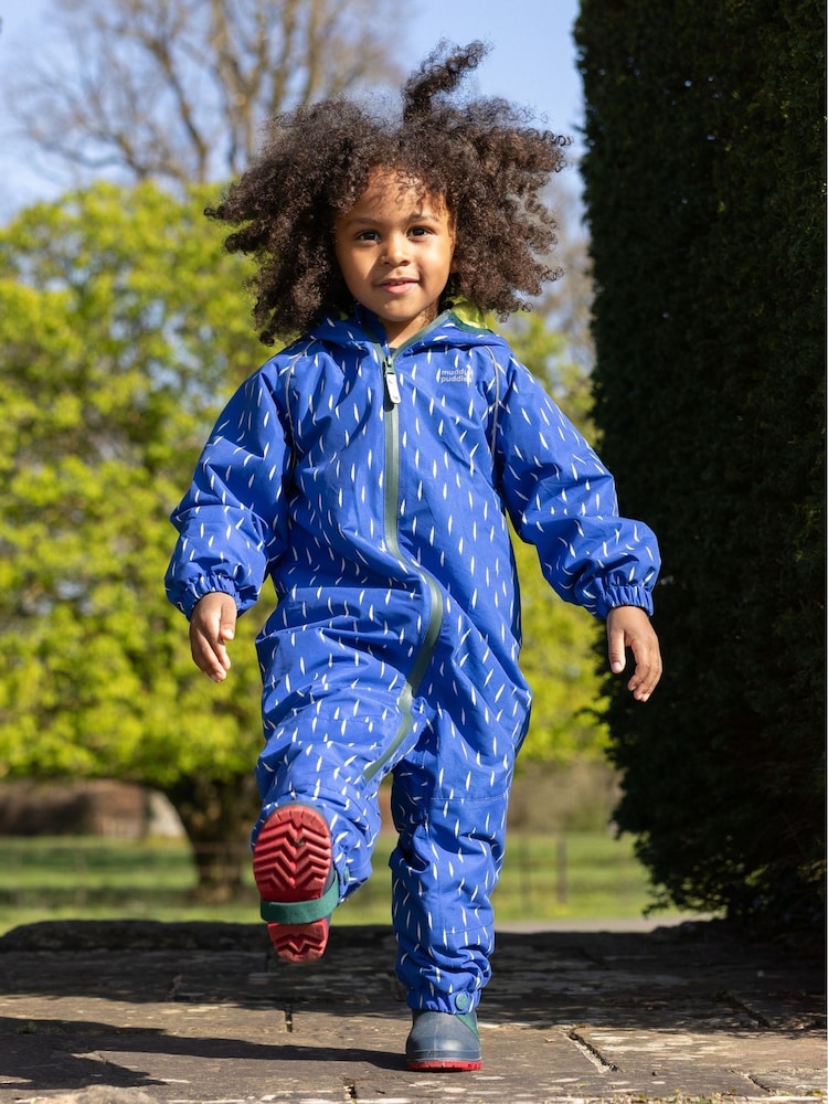 Azul - Buzo impermeable EcoSplash de Muddy Puddles - Imagen 1 de 7