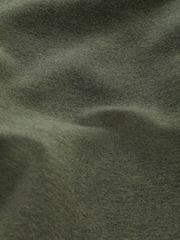 Khaki Green Fleece Lined Leggings - Image 9 of 9