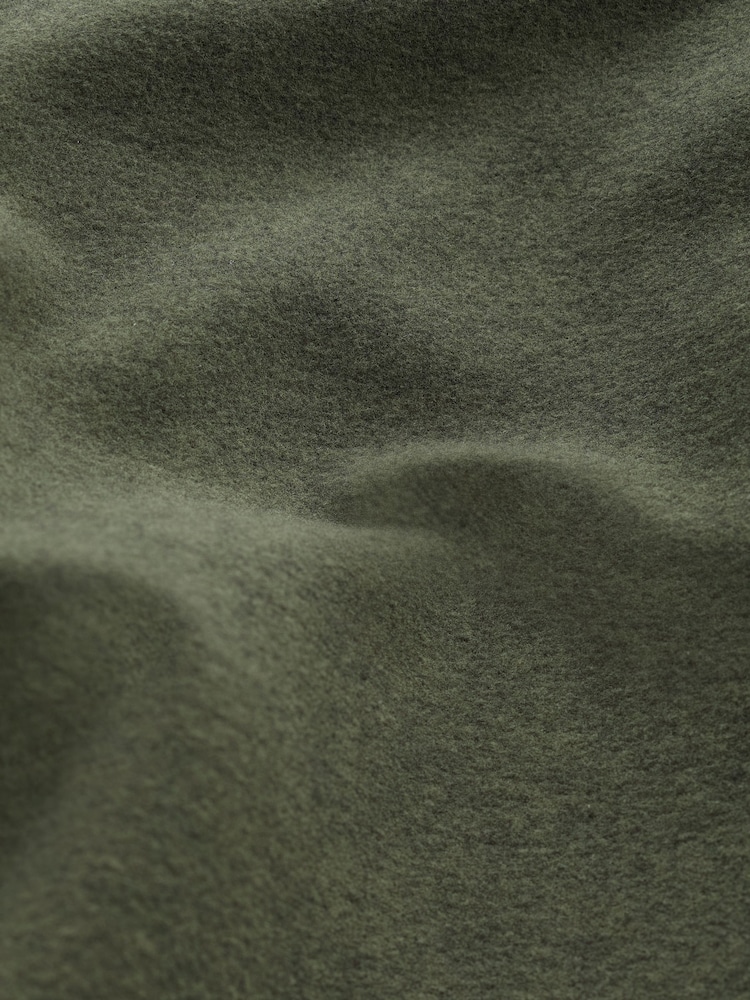 Khaki Green Fleece Lined Leggings - Image 9 of 9