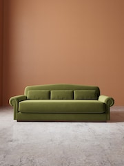 Swoon Fern Aberton Easy Velvet 3 Seater Sofa - Image 2 of 6