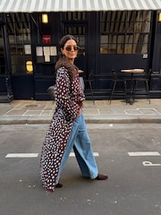 Never Fully Dressed Brown Deer Long Cardigan - Image 1 of 4