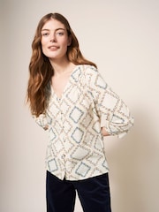 White Stuff Rae Organic Cotton Top - Image 1 of 6