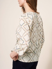 White Stuff Rae Organic Cotton Top - Image 2 of 6