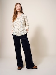 White Stuff Rae Organic Cotton Top - Image 3 of 6