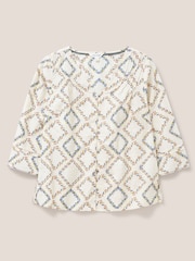 White Stuff Rae Organic Cotton Top - Image 5 of 6