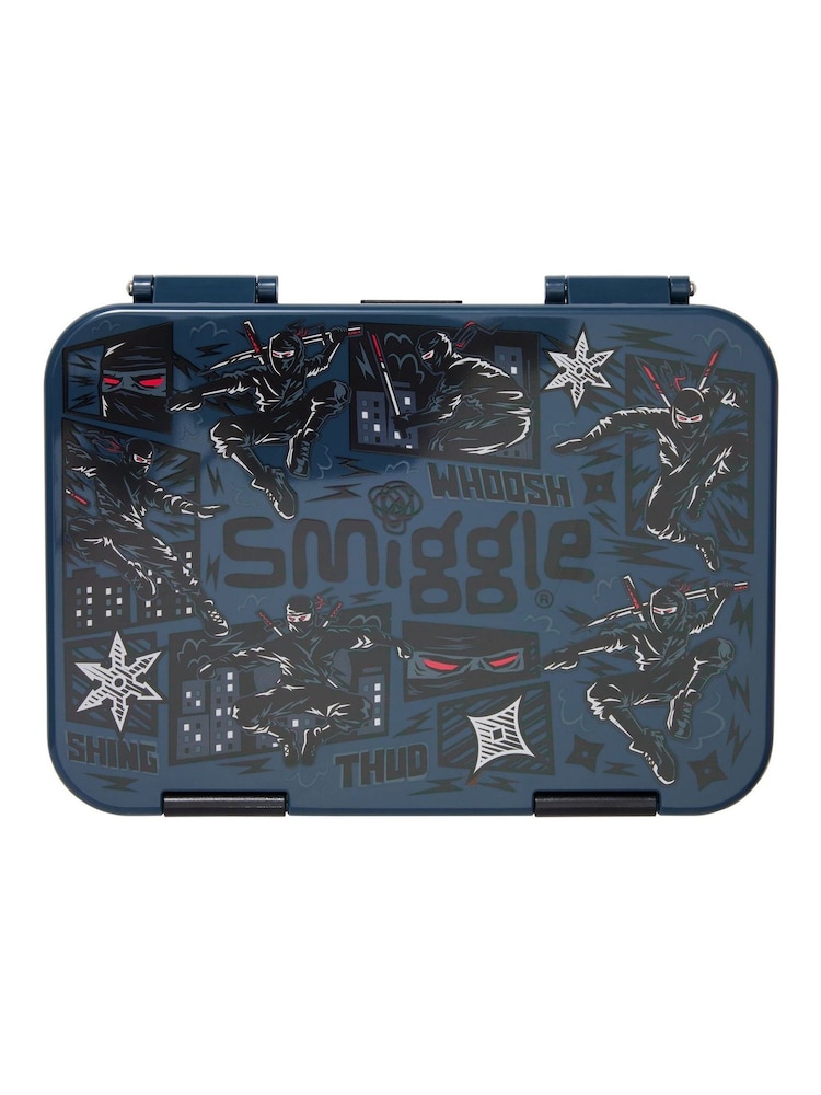 أسود - Smiggle Realm Medium Bento Lunchbox - صورة 1 من 3