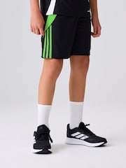 adidas Black/Green Tiro 24 Shorts - Image 1 of 6