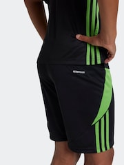 adidas Black/Green Tiro 24 Shorts - Image 4 of 6