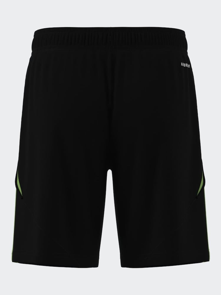 adidas Black/Green Tiro 24 Shorts - Image 6 of 6