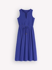 Boden Blue Delphine Midi Jersey Dress - Image 6 of 6