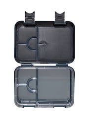 Smiggle Grey Power Play Medium Bento Lunchbox - Image 4 of 4