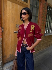 Never Fully Dressed Red Lunar Cardigan - Image 1 of 1