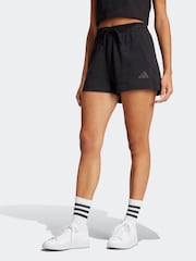 adidas Black ALL SZN French Terry 100% Cotton Shorts - Image 1 of 7