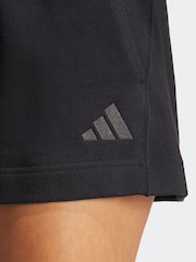adidas Black ALL SZN French Terry 100% Cotton Shorts - Image 6 of 7
