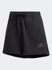 adidas Black ALL SZN French Terry 100% Cotton Shorts - Image 7 of 7