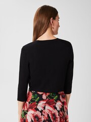 Hobbs Black Carrie Bolero - Image 2 of 4