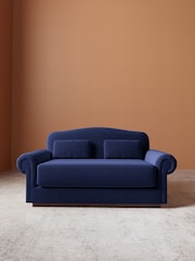 Swoon Ink Aberton Easy Velvet 2 Seater Sofa - Image 2 of 6