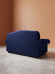 Swoon Ink Aberton Easy Velvet 2 Seater Sofa - Image 6 of 6