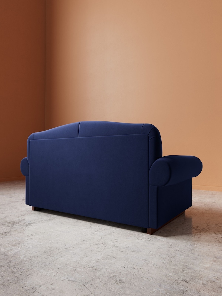 Swoon Ink Aberton Easy Velvet 2 Seater Sofa - Image 6 of 6 Swoon Ink Aberton Easy Velvet 2 Seater Sofa - Image 6 of 6
