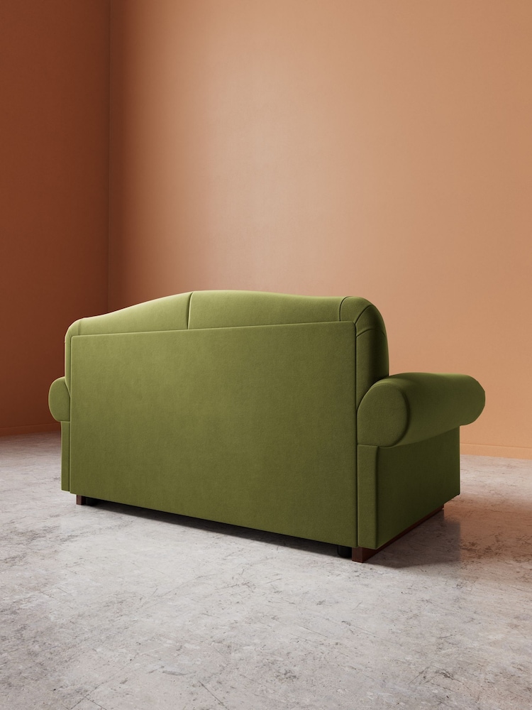 Swoon Fern Aberton Easy Velvet 2 Seater Sofa - Image 6 of 6 Swoon Fern Aberton Easy Velvet 2 Seater Sofa - Image 6 of 6