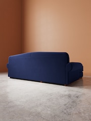 Swoon Ink Aberton Easy Velvet Left Hand Corner Sofa - Image 6 of 6