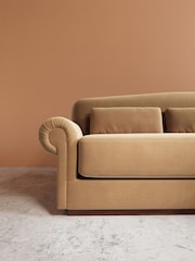 Swoon Biscuit Aberton Easy Velvet Right Hand Corner Sofa - Image 4 of 6