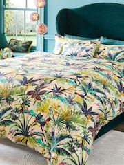 Clarke & Clarke Multi Toucan 200 Thread Count Duvet Cover and Pillowcase Set - Image 1 of 4