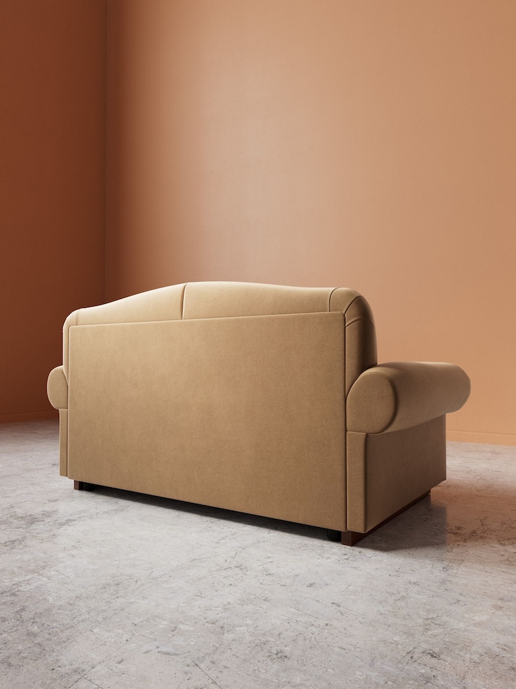 Swoon Biscuit Aberton Easy Velvet 2 Seater Sofa - Image 5 of 5 Swoon Biscuit Aberton Easy Velvet 2 Seater Sofa - Image 5 of 5