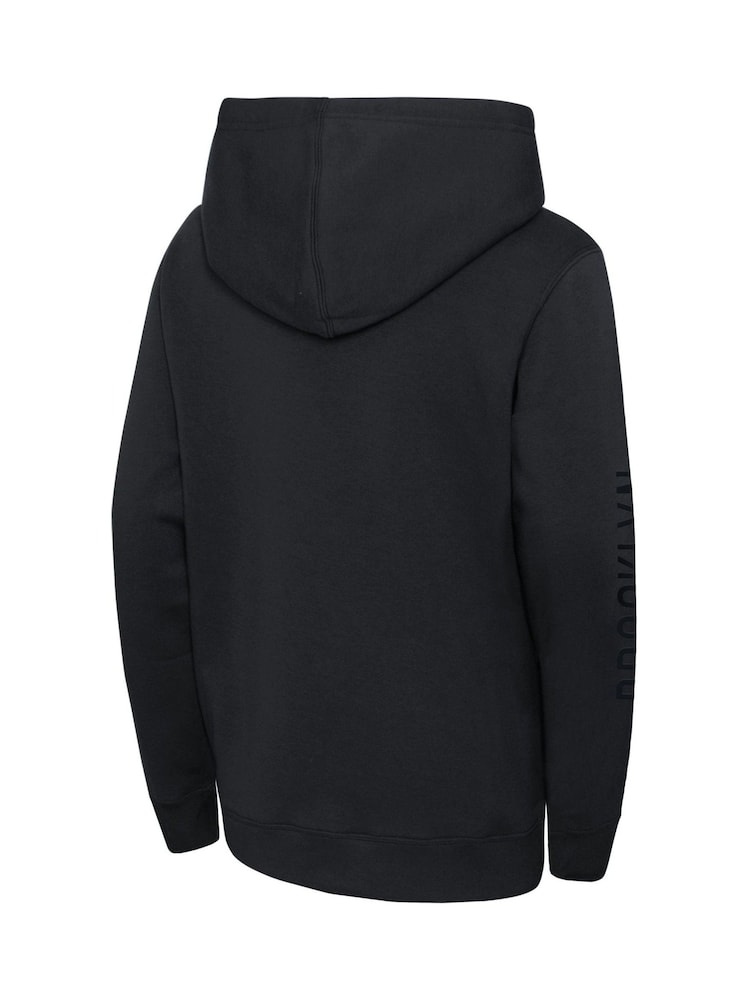 Fanatics Youth 100% Cotton Brooklyn Nets Jordan Statement Courtside Black Hoodie - Image 3 of 3