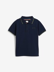 Paul Smith Junior Boys Short Sleeve Signature 100% Cotton Polo Shirt - Image 1 of 4