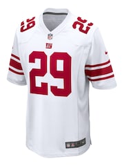 Nike White NFL New York Giants Game Road Jersey - Xavier McKinney - Image 2 of 3