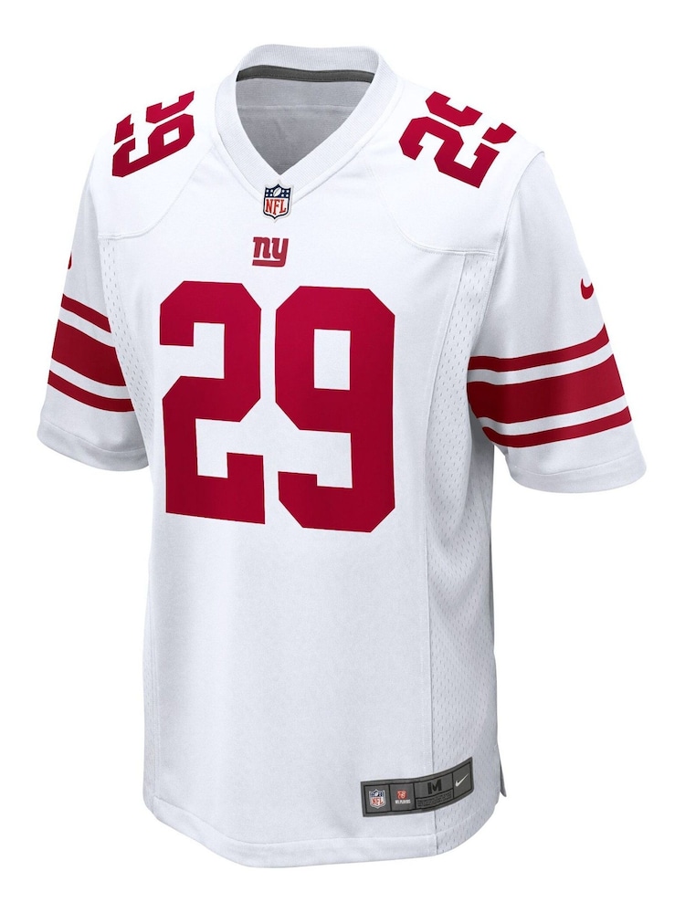 Nike White NFL New York Giants Game Road Jersey - Xavier McKinney - Image 2 of 3 Nike White NFL New York Giants Game Road Jersey - Xavier McKinney - Image 2 of 3