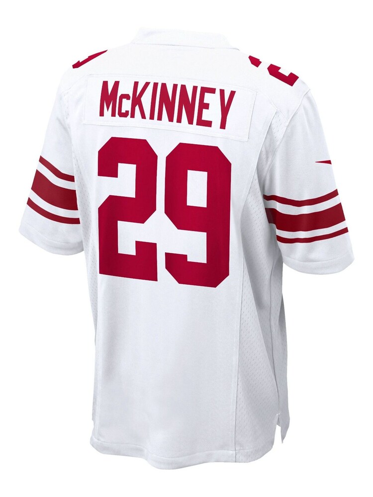 Nike White NFL New York Giants Game Road Jersey - Xavier McKinney - Image 3 of 3 Nike White NFL New York Giants Game Road Jersey - Xavier McKinney - Image 3 of 3
