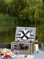 Navigate Blue Three Rivers 2 Person Hamper - Image 1 of 2