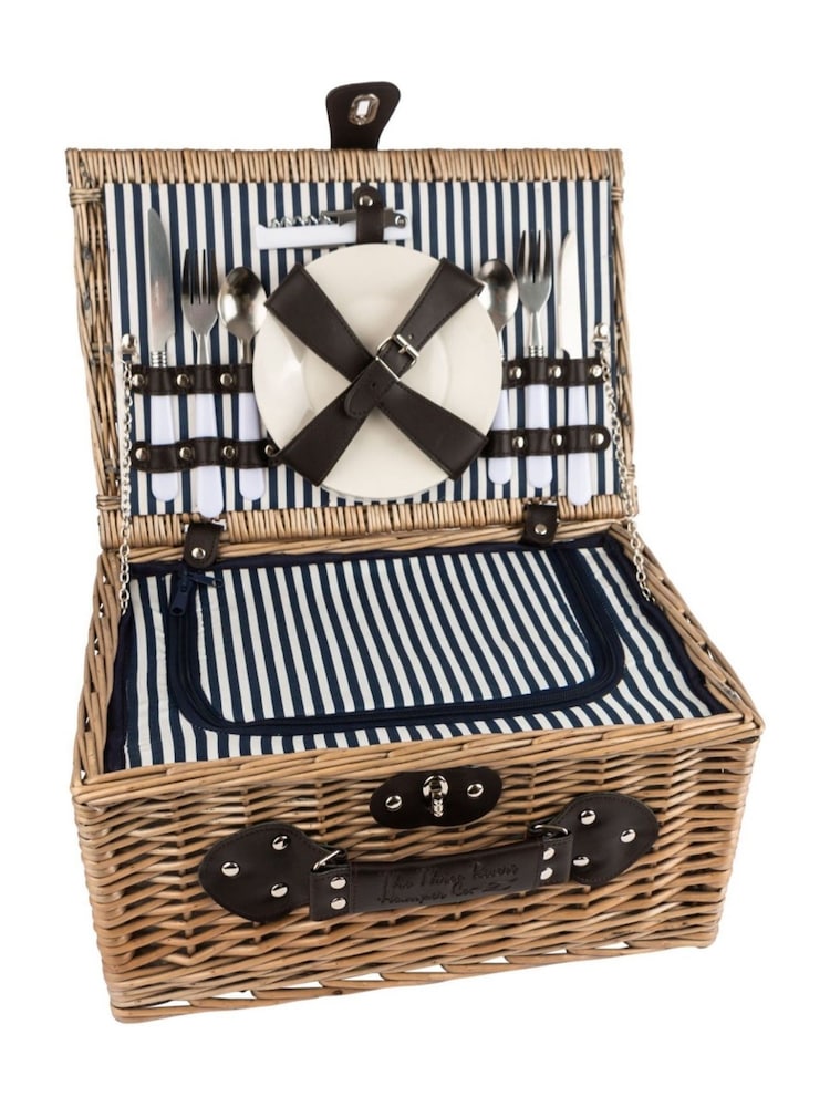 Navigate Blue Three Rivers 2 Person Hamper - Image 1 of 2