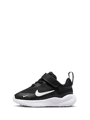Nike Black/White Infant Revolution 7 Trainers - Image 2 of 11