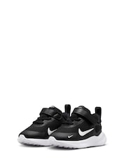 Nike Black/White Infant Revolution 7 Trainers - Image 6 of 11