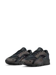 Nike Black Air Huarache Runner Trainers - Image 3 of 10