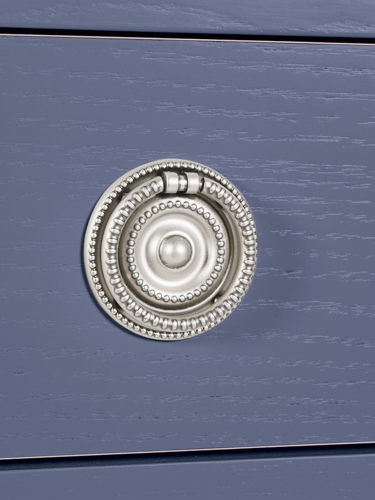 Laura Ashley Dusky Seaspray Henshaw 3 Drawer Triple Console Table - Image 8 of 8