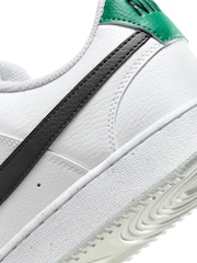 Nike White/Blue Court Vision Trainers - Image 11 of 11