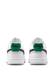 Nike White/Blue Court Vision Trainers - Image 6 of 11