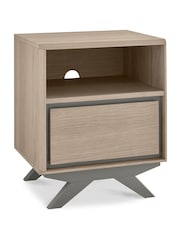 Bentley Designs Natural Brunel Bedside Table - Image 2 of 3