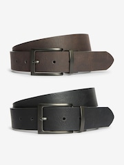 Black/Brown Reversible Belt - Image 1 of 7