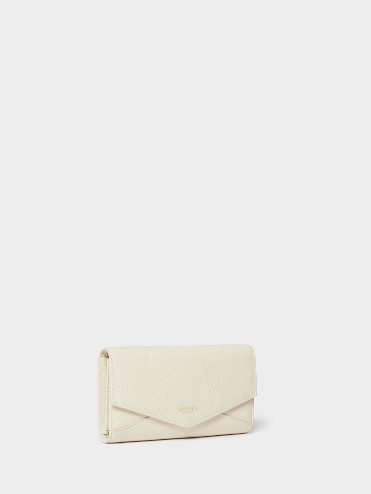 Natural - Monedero mediano de cuero Matinee The Core de Osprey London - Imagen 2 de 5 Natural - Monedero mediano de cuero Matinee The Core de Osprey London - Imagen 2 de 5