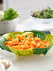 Joseph Joseph Green Bloom Folding Steamer Basket - Image 2 of 4