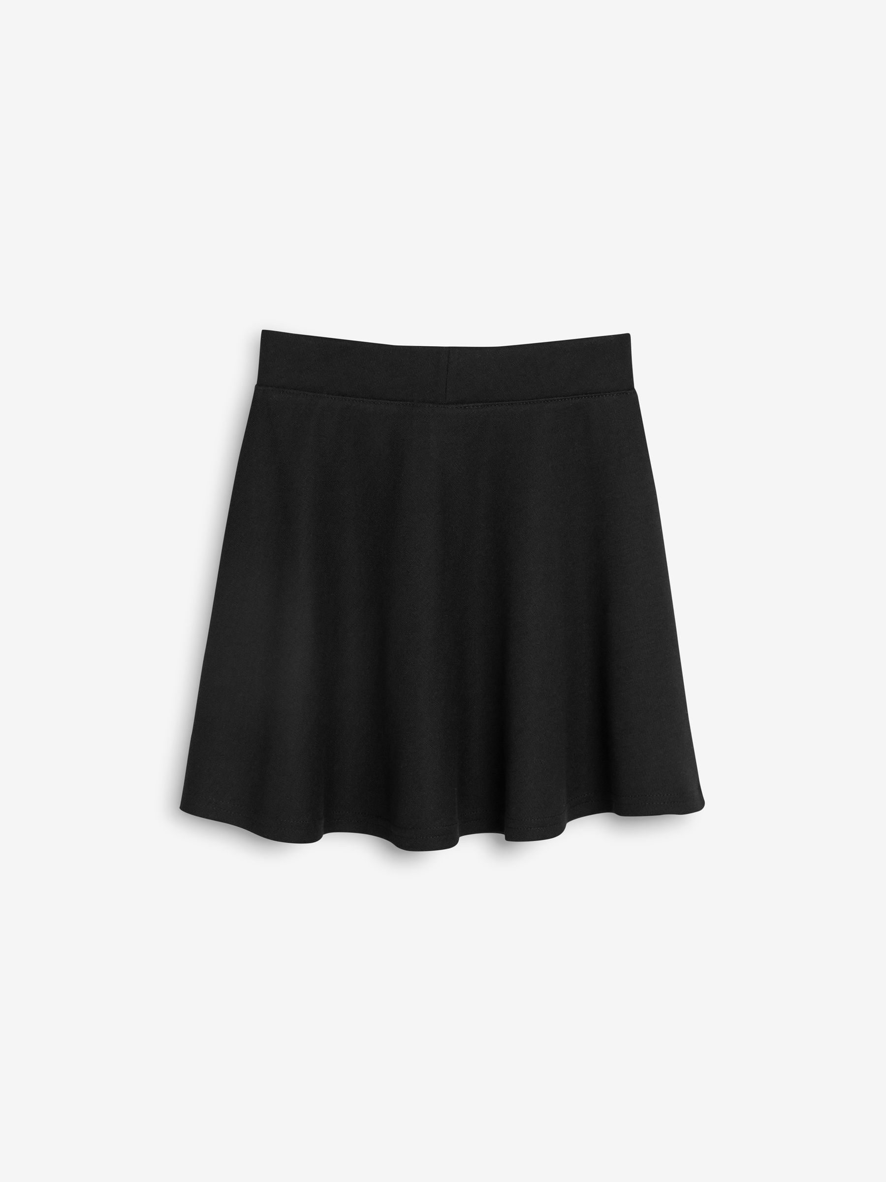Buy Black Regular Length Pull-On Jersey Stretch School Skater