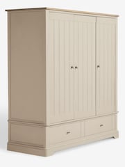 Stone Hampton Painted Oak Triple, 2 Drawers Wardrobe - Image 6 of 8