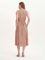 Finery Red Petite Beatrice Button Down Shirt Dress - Image 2 of 5