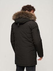 Парка с капюшоном из искусственного меха Superdry Everest - Изображение 2 из 6