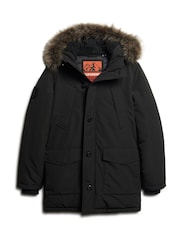Парка с капюшоном из искусственного меха Superdry Everest - Изображение 4 из 6